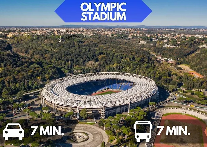 Ponte Milvio-olympic Stadium Modern Apartamento